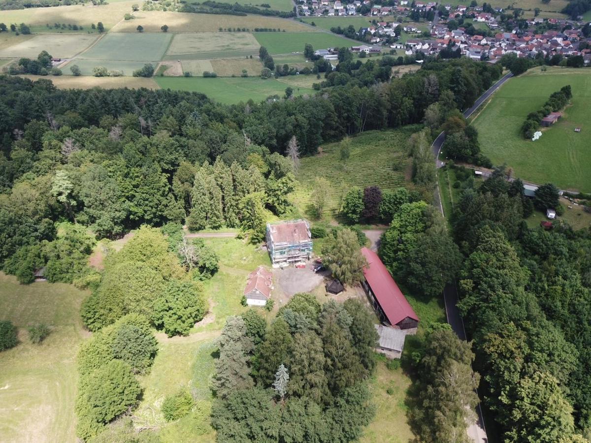 Nidda Schellnhof Forsthaus Am Waldrand 아파트 외부 사진